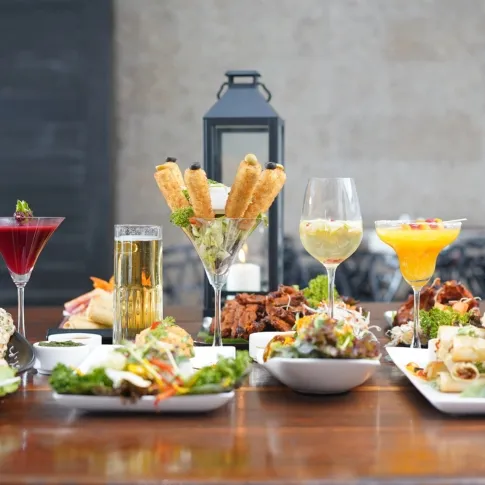 Cocktails, kebabs and small plates served at Exotica